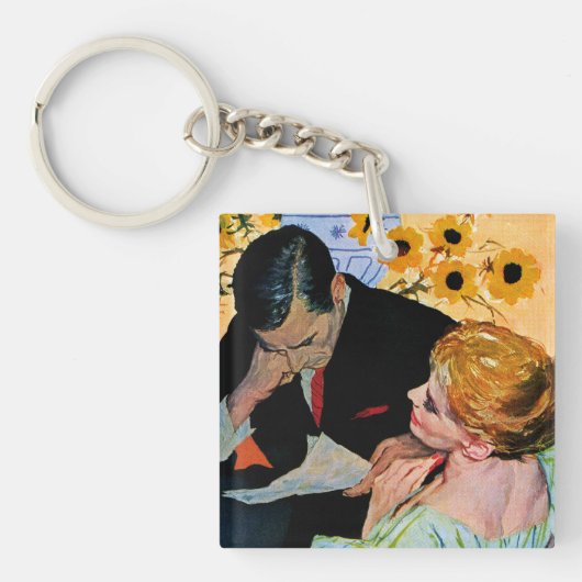 Love Dies langzaam Sleutelhanger (Voorkant)