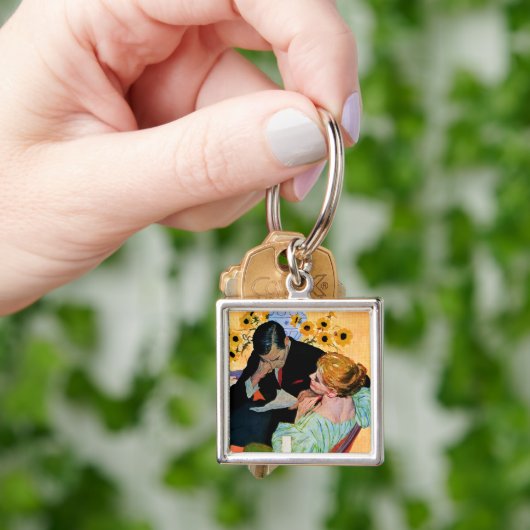 Love Dies langzaam Sleutelhanger (Hand)