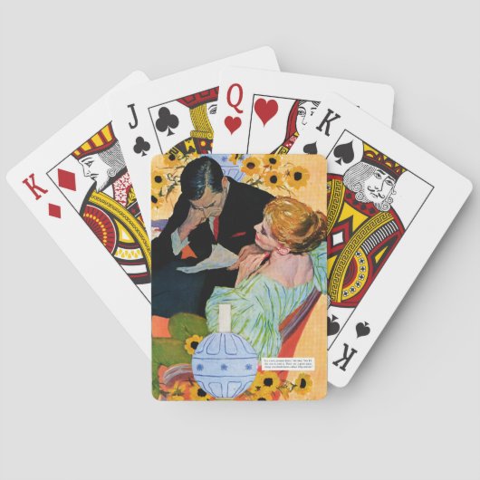 Love Dies langzaam Speelkaarten (Achterkant)