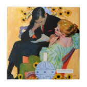 Love Dies langzaam Tegeltje (Voorkant)