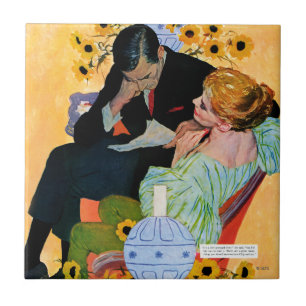 Love Dies langzaam Tegeltje