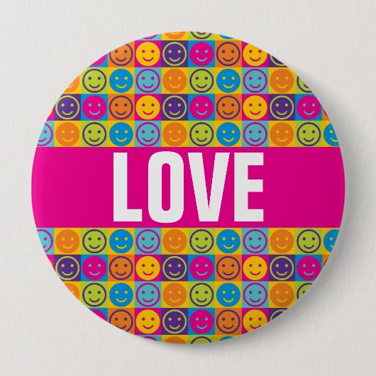 LOVE Diversity LGBT Button (Voorkant)