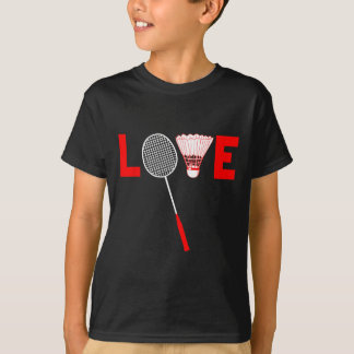 Love Dminton Retro Dminton Lover Cadeau T-shirt