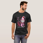 LOVE Doctor Squad Cute Happy Valentine's Day Gnome T-shirt (Voorkant volledig)
