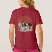 Love Dog Pack Club T-shirt (Achterkant)