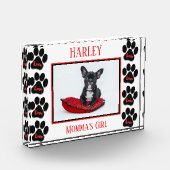 Love Dog Paws Horizontal Block Photoblock Fotoblokken (Links)