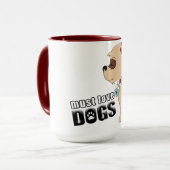 Love Dogs 2 Mok (Voorkant links)