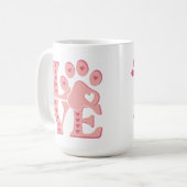 Love Dogs Perzonalized Koffiemok (Voorkant links)