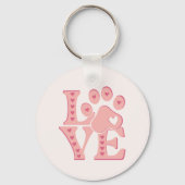LOVE Dogs Sleutelhanger (Voorkant)