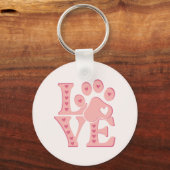 LOVE Dogs Sleutelhanger (Voorkant)