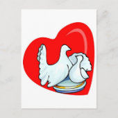 Love Doves Briefkaart (Voorkant)