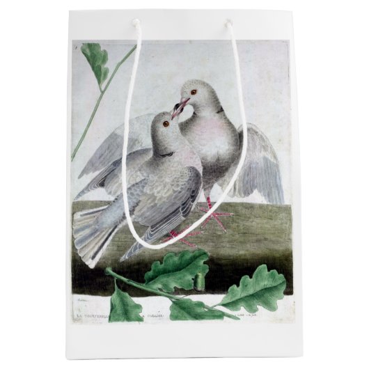 Love Doves Medium Cadeauzakje (Voorkant)