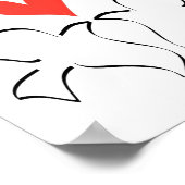Love Doves Poster (Hoek)