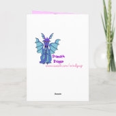 Love Dragon Valentijnse kaart (Achterkant)