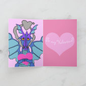 Love Dragon Valentijnse kaart (Binnen)