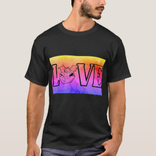 LOVE Draxolotyl Hatchling Bella Canvas T shirt