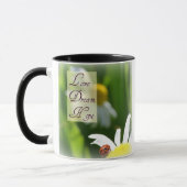 Love, Dream, Hope Ladybug Coffee Cup Mok (Links)
