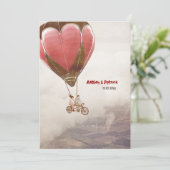 Love Dream Wedding Invite Kaart (Staand voorkant)