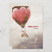 Love Dream Wedding Invite Kaart (Voorkant / Achterkant)