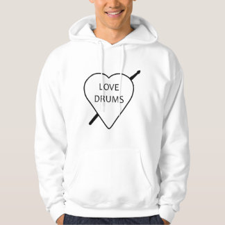 Love Drums Hoodie