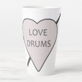 Love Drums Mok (Voorkant)