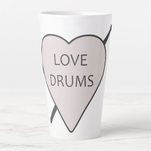 Love Drums Mok (Voorkant)