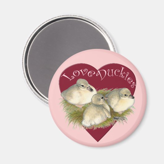 Love Duckies Magneet (Voorkant / Achterkant)