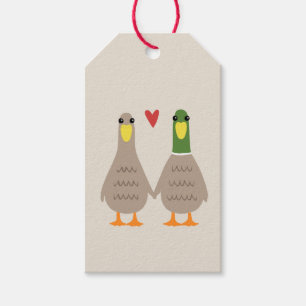 Love Ducks Cadeaulabel