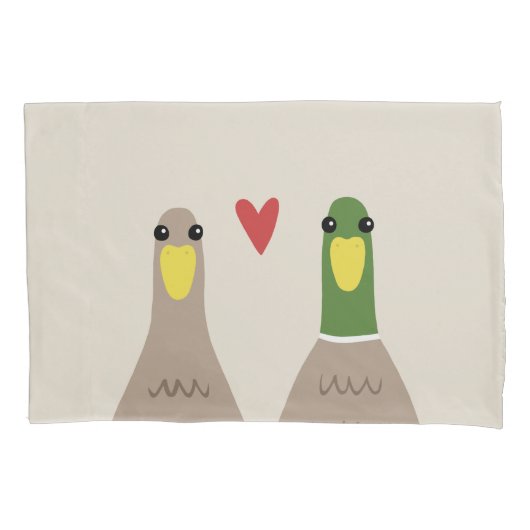 Love Ducks Kussensloop (Voorkant)