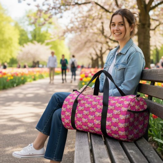 LOVE Duffle Bag Plunjezak