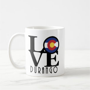 LOVE Durango Colorado 11oz Koffiemok