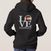 LOVE Durango Colorado Hoodie (Achterkant)