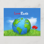 Love Earth briefkaart (Voorkant)