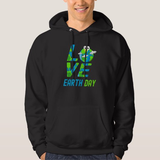 Love Earth Day Hoodie (Voorkant)