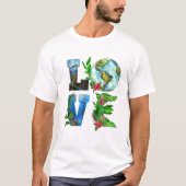 Love Earth Day Save the Planet Earth Day Environme T-shirt (Voorkant)