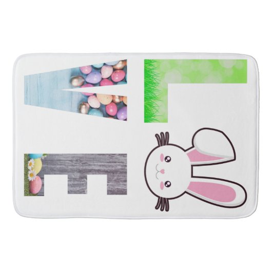 Love Easter - Easter Bunny - Easter Egg Badmat (Voorkant)