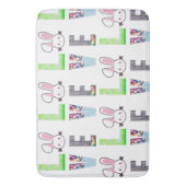 Love Easter - Easter Bunny - Easter Egg Badmat (Voorkant Verticaal)