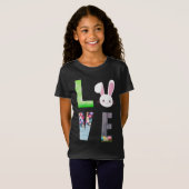 Love Easter - Easter Bunny - Easter Egg T-shirt (Voorkant volledig)