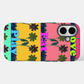 Love Eat Play Art Print Case-Mate iPhone Case (Achterkant (horizontaal))