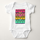 Love Eat Play Art Print Romper (Voorkant)