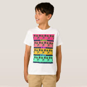 Love Eat Play Art Print T-shirt (Voorkant volledig)