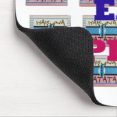 Love Eat Play Hakuna Matata Kunstdruk Muismat (Hoek)