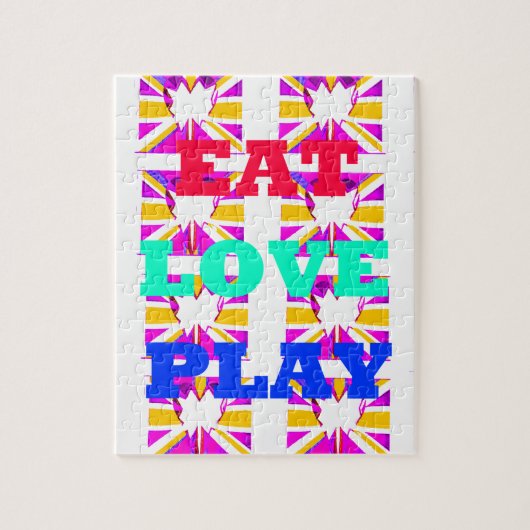 Love Eat Play Heart Hakuna Matata kleuren.png Legpuzzel (Verticaal)