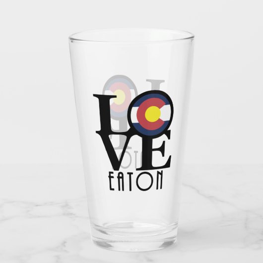LOVE Eaton Colorado Glas (Achterkant)