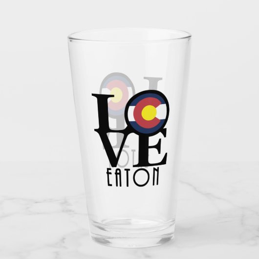 LOVE Eaton Colorado Glas (Voorkant)