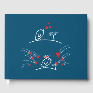 LOVE ECHO - Strips Birds Tweetlercools 2 Gastenboek