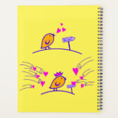 LOVE ECHO - Strips Birds Tweetlercools 3 Planner (Achterkant)