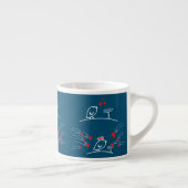 LOVE ECHO - Stripverhalen Vogels Tweetlercools 2 Espresso Kop (Rechts)