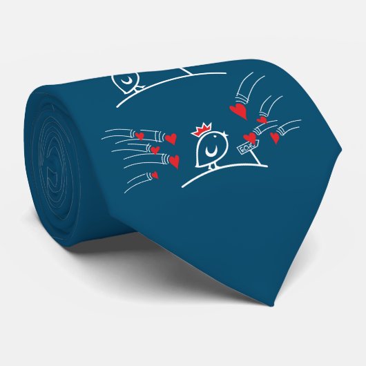 LOVE ECHO - Stripvogels Tweetlercools 2 Stropdas (Opgerold)