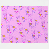LOVE ECHO - Stripvogels Tweetlercools 3 Fleece Deken (Voorkant (Horizontaal))